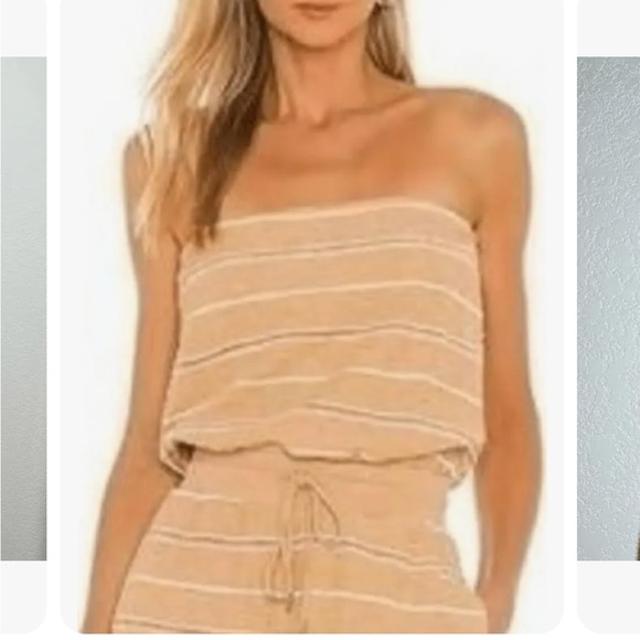 L SPACE terry cloth jumpsuit - Picture 2 of 4